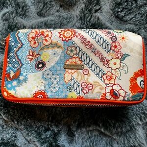 Gorgeous Silky Zippered Cosmetic or Jewelry Case